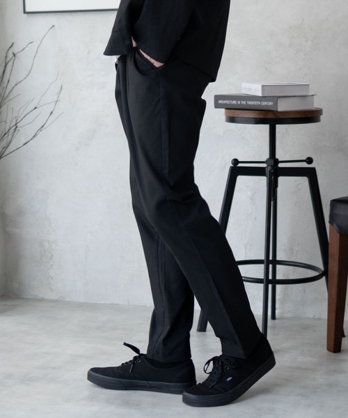 NAVY（ネイビー）の「毎日はきたくなるラクラクパンツ「マイラク」スーパーストレッチイージーパンツ 抗菌防臭（その他パンツ・メンズ・ネイビー/ブラック/チャコールグレー/カーキ/ホワイト/ベージュ・XL/L/M/S）」の12枚目の写真