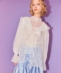 Candy Stripper | SHEER SAILOR ブラウス(シャツ/ブラウス)