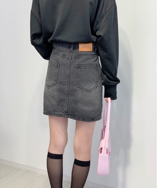 Silly（シリー）の「デニムスカート（デニムスカート・レディース・ブラック・MEDIUM/LARGE）」の18枚目の写真