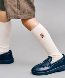 apres les cours | tinybear ロゴ刺繍ハイソックス(ソックス/靴下)