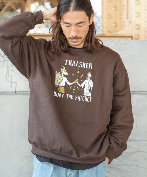 ★Thrasher Balloons Sweatshirt 関税込★ BALLOONS_CREWNECK_BLACK_900.
