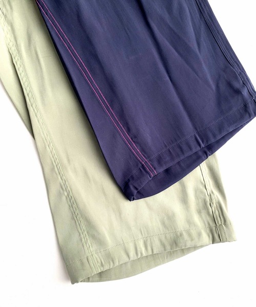 Q（キュー）の「カーゴワイドパンツ（カーゴパンツ・レディース・オリーブ/ネイビー・MEDIUM）」の12枚目の写真