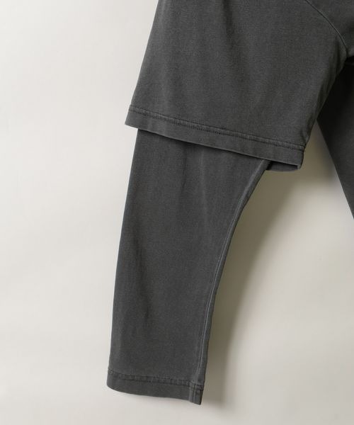 JEANASIS（ジーナシス）の「レイヤードグラフィックプリントロンTEE/323003（Tシャツ/カットソー・レディース・レッド系その他/ベージュ系その他/ブラック系その他・FREE）」の15枚目の写真