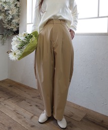 CORNERS（コーナーズ）の「ツイルサイドタックコクーンパンツ（チノパンツ）」