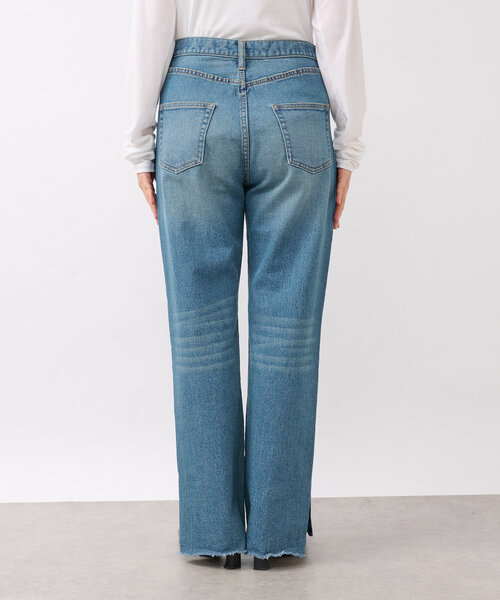 セール】【MONN.:. （モン）】stretch slitDENIM（デニムパンツ