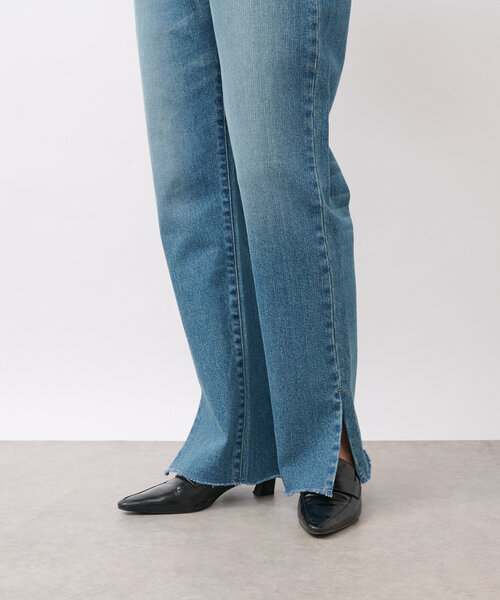 RIVE DROITE（リヴドロワ）の「【MONN.:. （モン）】stretch slitDENIM（デニムパンツ・レディース・ブルー/ネイビー・X-SMALL/MEDIUM/SMALL/LARGE）」の8枚目の写真