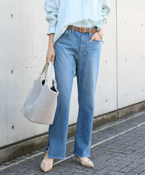 リヴドロワ　スリットデニム36 全骨格美脚見え！】slit DENIM | RIVE DROITE(リヴドロワ