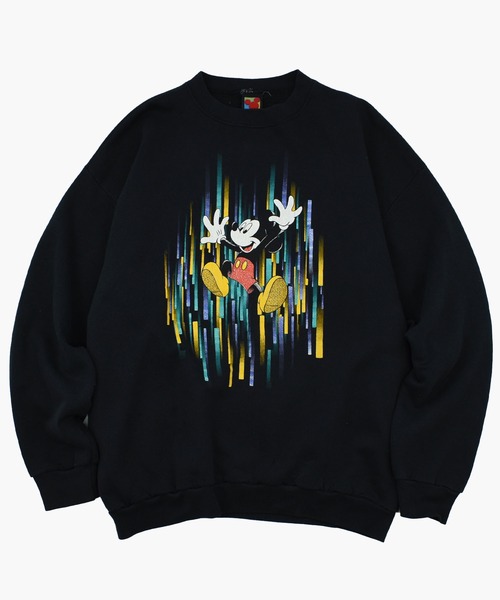 【ヴィンテージ古着】90’s Disney “Mickey” スウェット USA製（スウェット）｜DISNEY VINTAGE（ディズニーヴィンテージ）