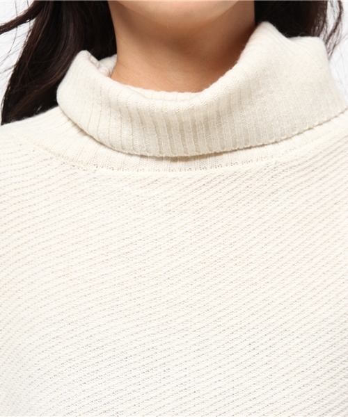 LIVI it（リヴィ イット）の「【LIVI it】カルゼタートル（ニット/セーター・レディース・ホワイト/グレー/ブルー/ブラック・FREE）」の8枚目の写真