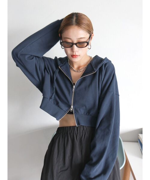 Ungrid（アングリッド）の「オーバルフレームサングラス（サングラス・レディース・ブラウン/ブラック・FREE）」の14枚目の写真