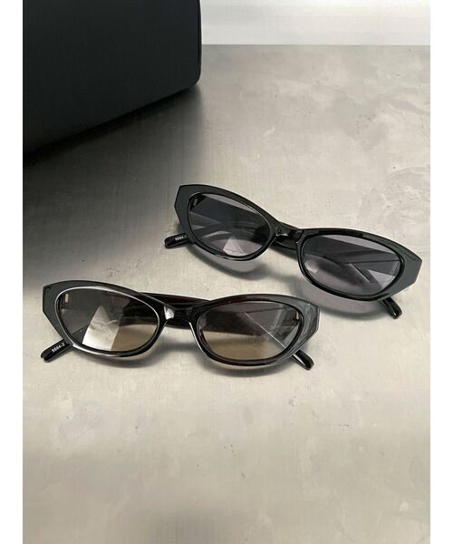 Ungrid（アングリッド）の「オーバルフレームサングラス（サングラス・レディース・ブラウン/ブラック・FREE）」の8枚目の写真