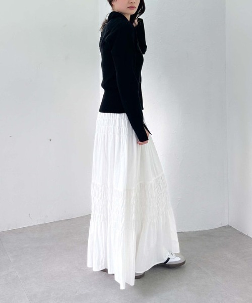 archives(アルシーヴ)の「ポロニットアンサンブル(ニット/セーター・レディース・ブラック/アイボリー/ピンク/グレー・MEDIUM)」の22枚目の写真