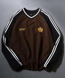 SITRY(シトリー)の2025AW新色追加 SITRY Nylon Pullover/別注 オーバーサイズ ナイロンプルオーバー ゲームシャツ ユニフォーム ブロークコア セットアップ対応(ナイロンジャケット)