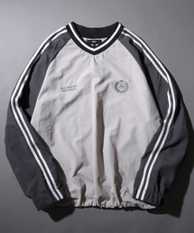 SITRY(�V�g���[)��SITRY Nylon Pullover/�ʒ� �I�[�o�[�T�C�Y �i�C�����v���I�[�o�[ �Q�[���V���c ���j�t�H�[�� �u���[�N�R�A �Z�b�g�A�b�v�Ή�(�i�C�����W���P�b�g)
