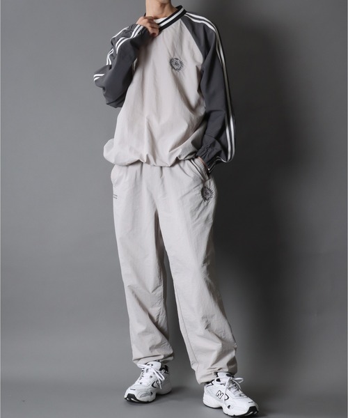 SITRY Nylon Pullover/別注 オーバーサイズ ナイロンプルオーバー