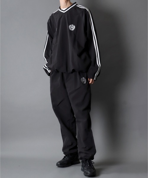 SITRY Nylon Pullover/別注 オーバーサイズ ナイロンプルオーバー