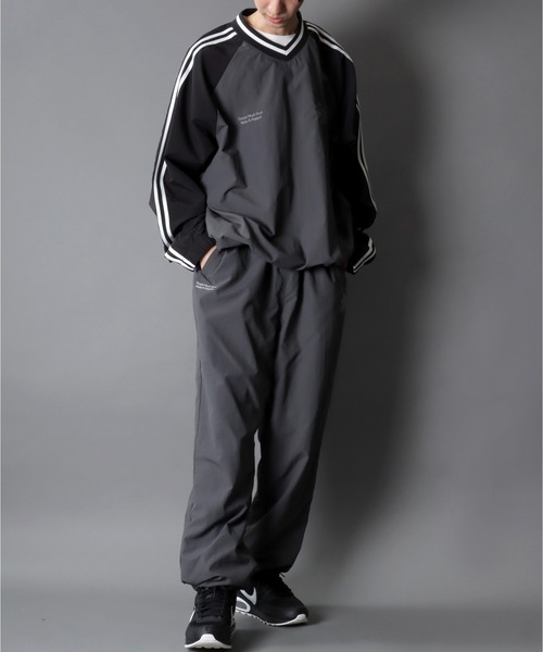 SITRY Nylon Pullover/別注 オーバーサイズ ナイロンプルオーバー