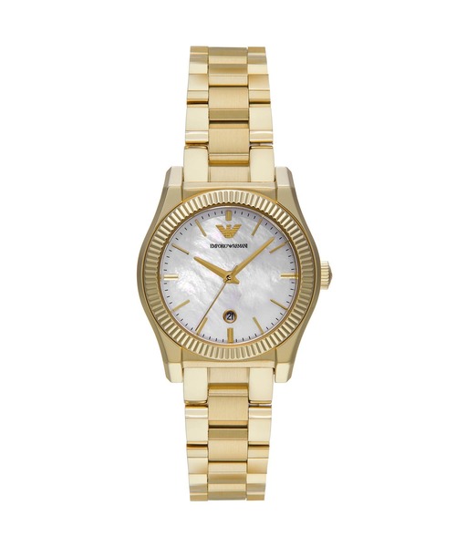 EMPORIO ARMANI(エンポリオアルマーニ)の「エンポリオ・アルマーニ 腕時計 レディース アナログ ステンレス AR11657(アナログ腕時計・レディース・GOLD・FREE)」の1枚目の写真