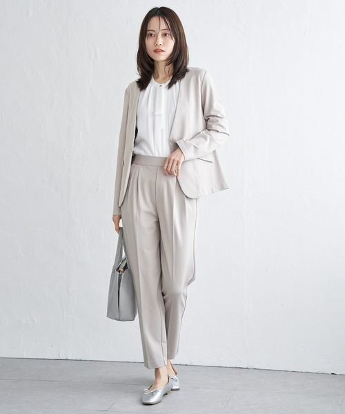 3WAYニットシャツ ホワイト ボウタイ付き 3WAYニットシャツ ホワイト ボウタイ付き