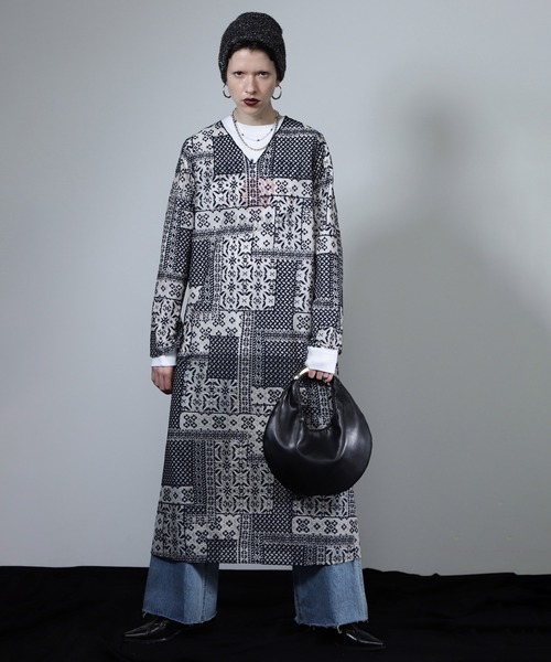 ROSE BUD(ローズバッド)の「パネルレースワンピース(ワンピース・レディース・ブルー/ホワイト・ONE SIZE)」の3枚目の写真