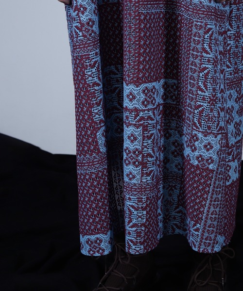 ROSE BUD(ローズバッド)の「パネルレースワンピース(ワンピース・レディース・ブルー/ホワイト・ONE SIZE)」の16枚目の写真