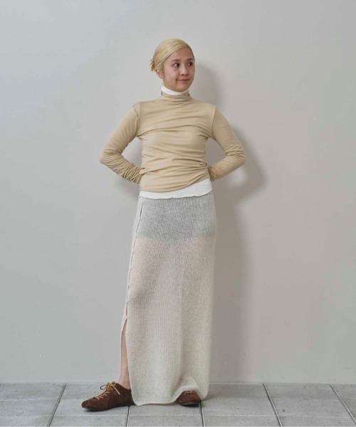 Woolmohair Wrap Skirt（スカート）｜TODAYFUL（トゥデイフル）の