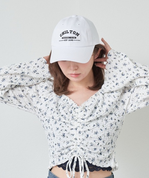 RAY CASSIN（レイカズン）の「CHILTON CAP　/　カジュアルキャップ（キャップ・レディース・ホワイト/グリーン/ピンク・FREE）」の2枚目の写真