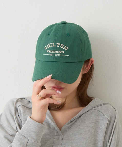 RAY CASSIN（レイカズン）の「CHILTON CAP　/　カジュアルキャップ（キャップ・レディース・ホワイト/グリーン/ピンク・FREE）」の3枚目の写真
