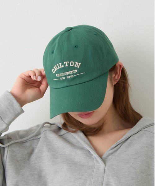 RAY CASSIN（レイカズン）の「CHILTON CAP　/　カジュアルキャップ（キャップ・レディース・ホワイト/グリーン/ピンク・FREE）」の4枚目の写真