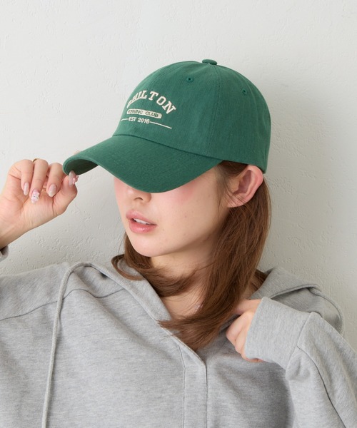 RAY CASSIN（レイカズン）の「CHILTON CAP　/　カジュアルキャップ（キャップ・レディース・ホワイト/グリーン/ピンク・FREE）」の6枚目の写真