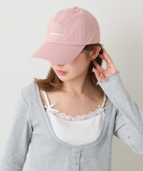 RAY CASSIN（レイカズン）の「CHILTON CAP　/　カジュアルキャップ（キャップ・レディース・ホワイト/グリーン/ピンク・FREE）」の13枚目の写真