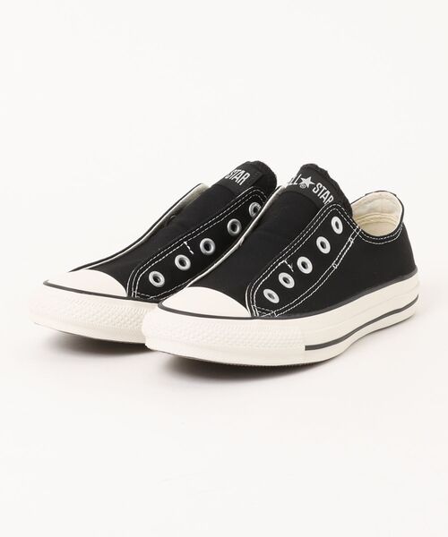CONVERSE(コンバース)の「【CONVERSE】コンバース ALL STAR SLIP FE OX(オールスター スリップ FE OX)(スニーカー・レディース・ブラック/ホワイト・3.5/4/4.5/5/5.5/6.5)」の2枚目の写真