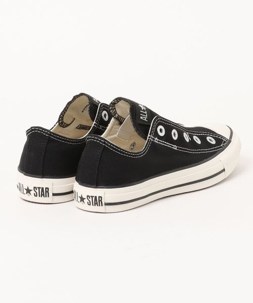 CONVERSE(コンバース)の「【CONVERSE】コンバース ALL STAR SLIP FE OX(オールスター スリップ FE OX)(スニーカー・レディース・ブラック/ホワイト・3.5/4/4.5/5/5.5/6.5)」の3枚目の写真