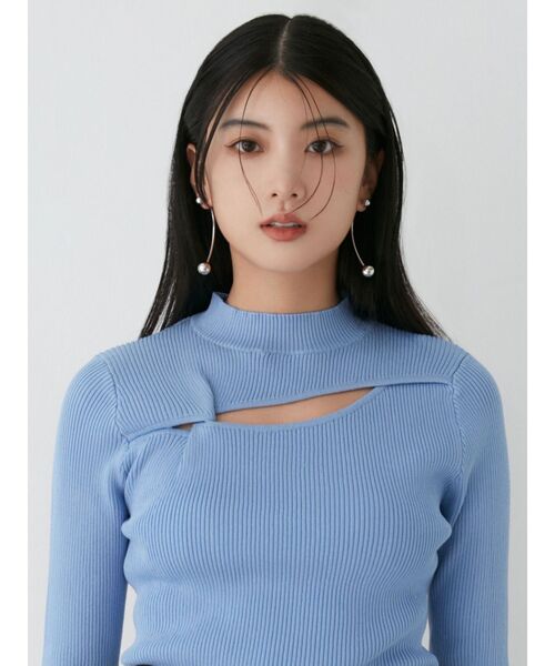 MURUA（ムルーア）の「ハングボールキャッチピアス（ピアス（両耳用）・レディース・シルバー/ゴールド・FREE）」の3枚目の写真