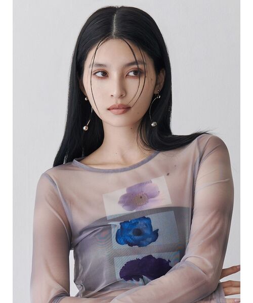 MURUA（ムルーア）の「ハングボールキャッチピアス（ピアス（両耳用）・レディース・シルバー/ゴールド・FREE）」の7枚目の写真