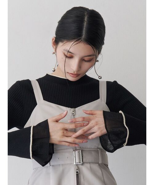 MURUA（ムルーア）の「ハングボールキャッチピアス（ピアス（両耳用）・レディース・シルバー/ゴールド・FREE）」の9枚目の写真