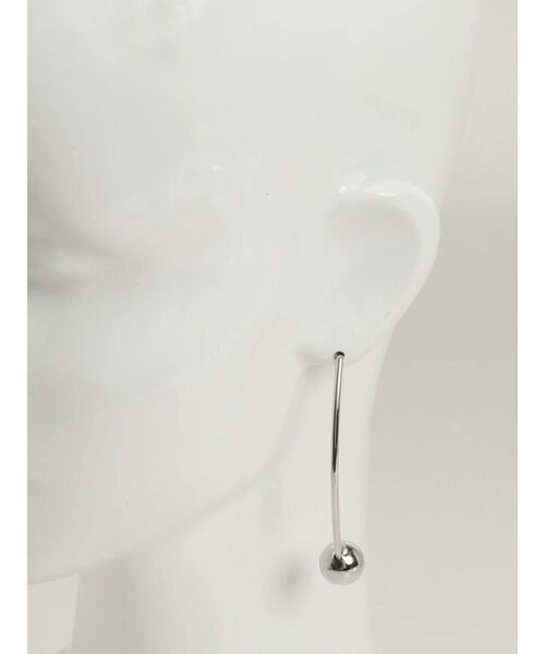 MURUA（ムルーア）の「ハングボールキャッチピアス（ピアス（両耳用）・レディース・シルバー/ゴールド・FREE）」の15枚目の写真