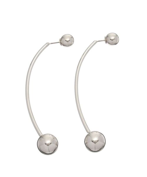 MURUA（ムルーア）の「ハングボールキャッチピアス（ピアス（両耳用）・レディース・シルバー/ゴールド・FREE）」の17枚目の写真