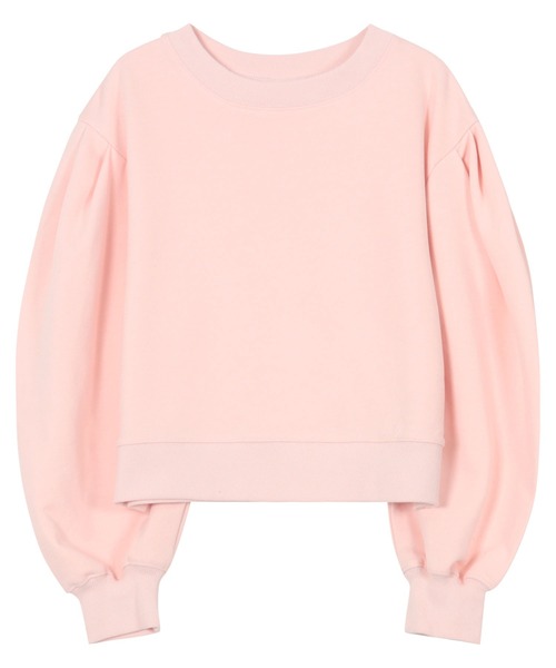 KOBE LETTUCE（コウベレタス）の「[ yuri.さんコラボ ]刺繍入りスウェットトップス（スウェット・レディース・ホワイト系/グレー/グレー系/ブラック/ホワイト/ピンク/ネイビー/ブラウン系/ブラウン/オートミール・M1/M）」の11枚目の写真