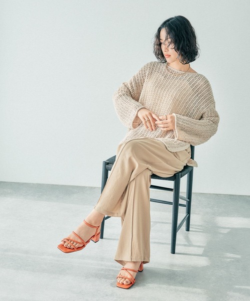 LEPSIM（レプシィム）の「チューブストラップサンダル　323225（サンダル・レディース・ブラック/オレンジ・MEDIUM/LARGE）」の11枚目の写真