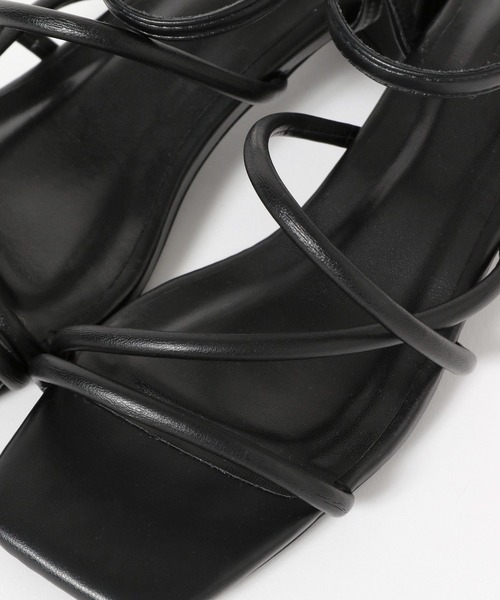 LEPSIM（レプシィム）の「チューブストラップサンダル　323225（サンダル・レディース・ブラック/オレンジ・MEDIUM/LARGE）」の18枚目の写真