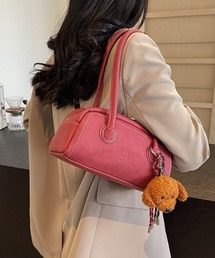 横長ミニボストンロゴバッグ