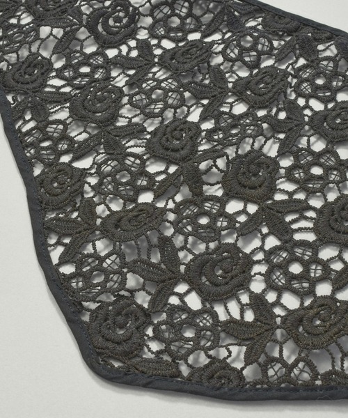 GOLDY（ゴールディ）の「ローズ エンブロイダリー バブーシュカ（その他ヘアアクセサリー・レディース・アイボリー/ブラック・FREE）」の11枚目の写真