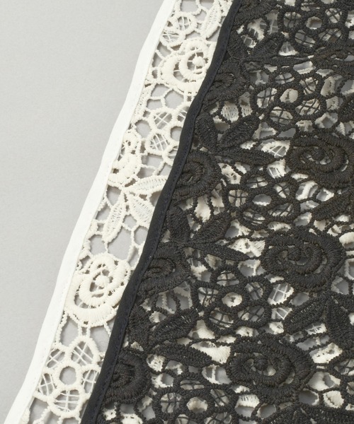 GOLDY（ゴールディ）の「ローズ エンブロイダリー バブーシュカ（その他ヘアアクセサリー・レディース・アイボリー/ブラック・FREE）」の12枚目の写真