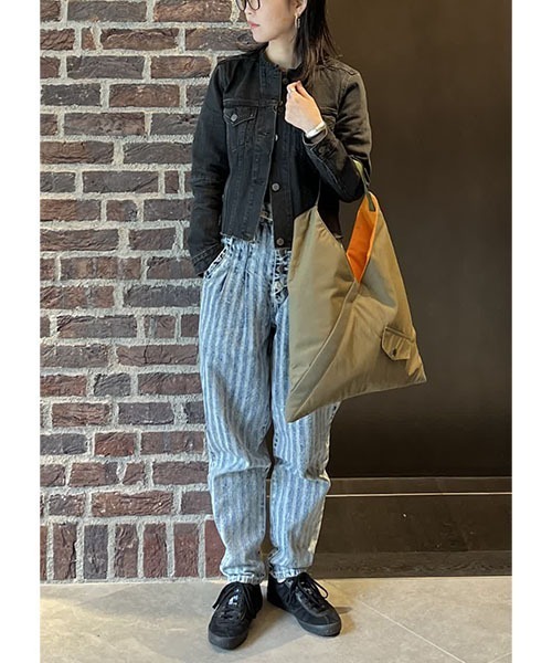 BRIEFING(ブリーフィング)の「【BRIEFING/ブリーフィング】TILT TRIANGLE TOTE(Mサイズ)(トートバッグ・メンズ・オリーブ/ブラック・FREE)」の3枚目の写真