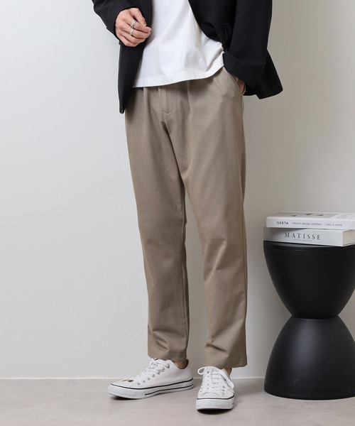 URBAN SQUARE(アーバンスクエア)の「URBAN SQUARE デニムライク イージーパンツ(その他パンツ・メンズ・グレー/ベージュ/ネイビー/ブラック・LL/L/M)」の4枚目の写真