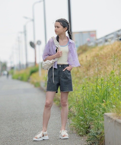 GLOBAL WORK（グローバルワーク）の「アソート厚底サンダル/324586（サンダル・キッズ・オフホワイト/ブラック系9/ブラック系・21cm/20cm/23cm/22cm）」の18枚目の写真