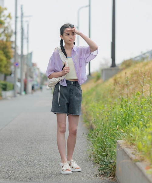 GLOBAL WORK（グローバルワーク）の「アソート厚底サンダル/324586（サンダル・キッズ・オフホワイト/ブラック系9/ブラック系・21cm/20cm/23cm/22cm）」の20枚目の写真