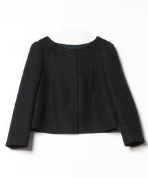 ブランド古着】ノーカラージャケット（レース）古着通販 - ZOZOUSED