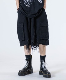 JOHN'S CLOSET（ジョンズクローゼット）の「【13】クラッシュカーゴショーツ（カーゴパンツ・レディース）」